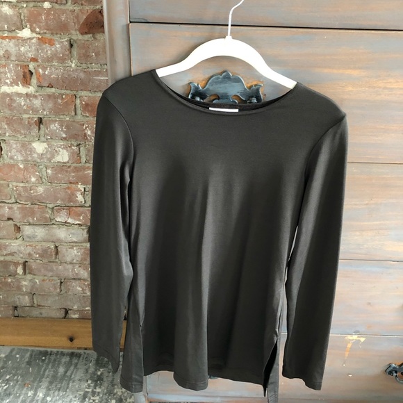 A Line .. by Anne Klein.. stretchy tee - Picture 3 of 8